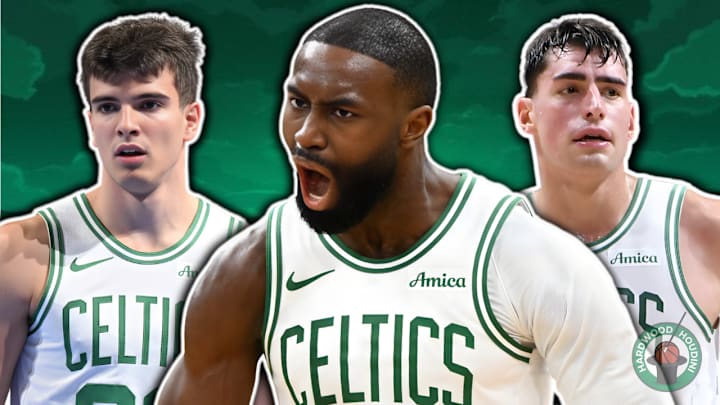 Hugo Gonzalez, Jaylen Brown, and Luka Garza