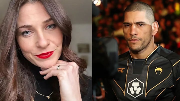 Alex Pereira and his ex-girlfriend Merle