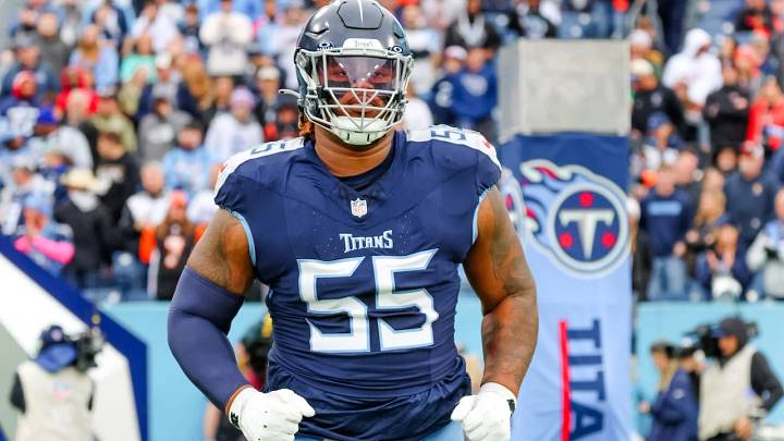Tennessee Titans RT JC Latham Tennessee Titans RT JC Latham