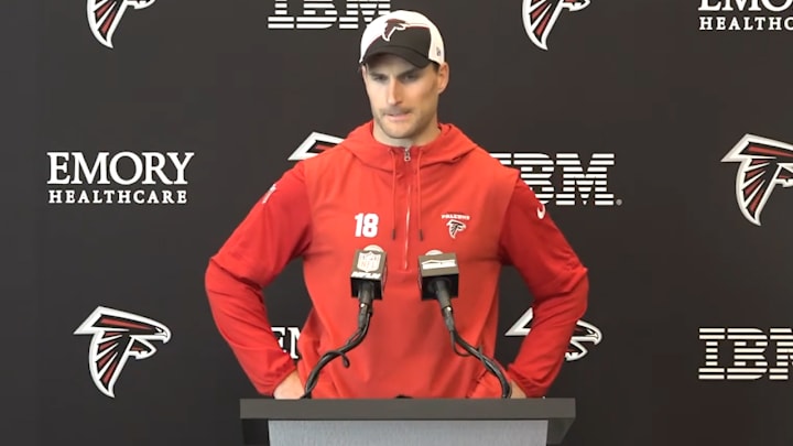 Atlanta Falcons quarterback Kirk Cousins