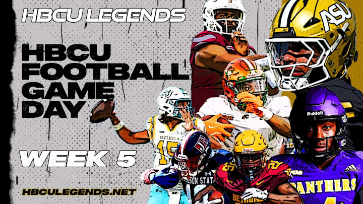 HBCU FOOTBALL - GAMEDAY WEEK 5
