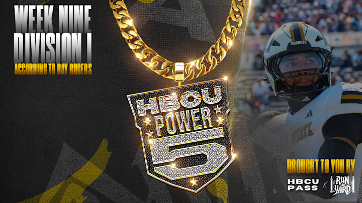 Week 9 - HBCU Power 5 Ranking Week 9 - HBCU Power 5 Ranking