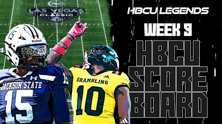 2025 HBCU SCOREBOARD - WEEK 9