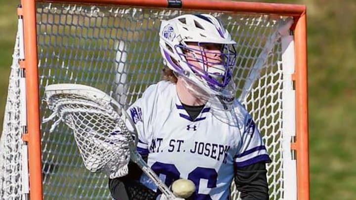Mount St. Joseph lacrosse goalie Cole Fuhrman has committed to St. Mary's College.