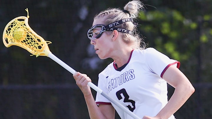 Lily Selcher of Sacred Heart Prep is one of more than 30 California girls lacrosse players named All-Americans by USA Lacrosse.