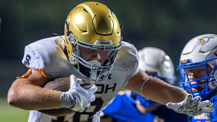 Shiloh Christian's Griffin Mason rushed for 1,691 yards and 19 touchdowns last season.