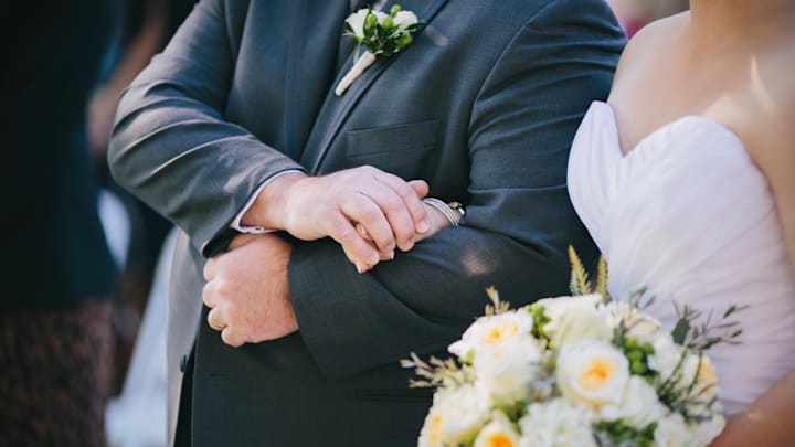 I now pronounce you in-laws.
