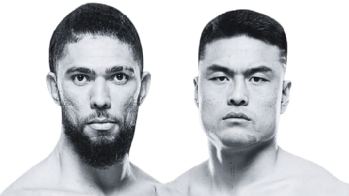 Mingyang Zhang looks to make it four UFC wins in a row against Johnny Walker in Shanghai. Mingyang Zhang looks to make it four UFC wins in a row against Johnny Walker in Shanghai.