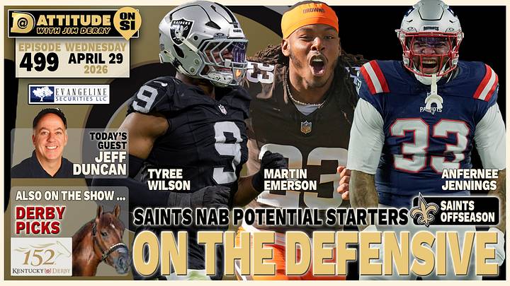 On Wednesday's Dattitude Podcast with Jim Derry, New Orleans sports columnist Jeff Duncan joins the show to talk about the changes on the Saints defense and the team's draft picks. 