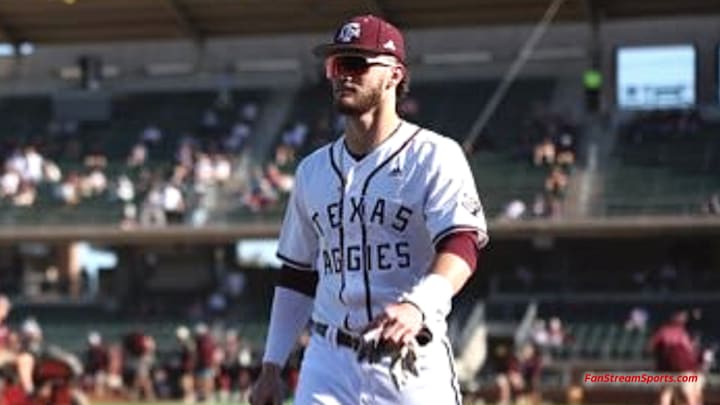 Texas A&M's Gavin Grahovac was named SEC  Freshman of the Week after his performance during the Aggies' sweep of Vanderbilt over the weekend. A&M is now ranked number one in all five national polls. 