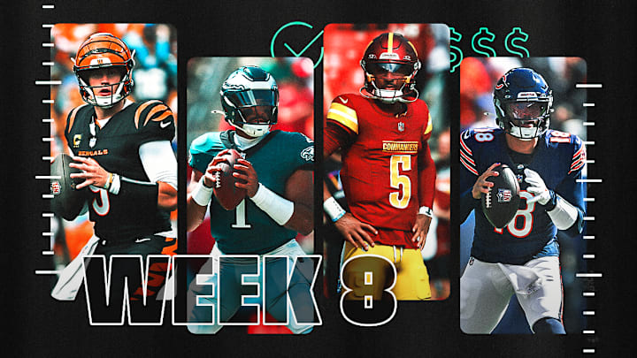 The Road to 272 Bets marches on as Iain MacMillan breaks down his best bets for the Week 8 slate.