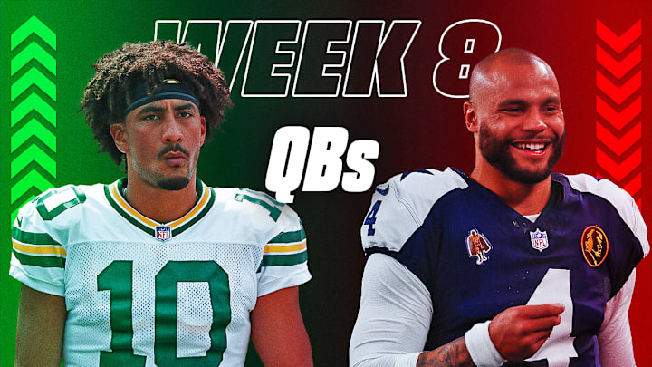 Jordan Love and Dak Prescott are among the QBs discussed in this week's Start Em, Sit Em QBs.
