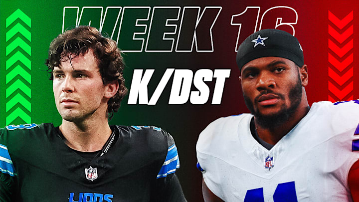 Start Em, Sit Em Ks & DSTs: Week 16