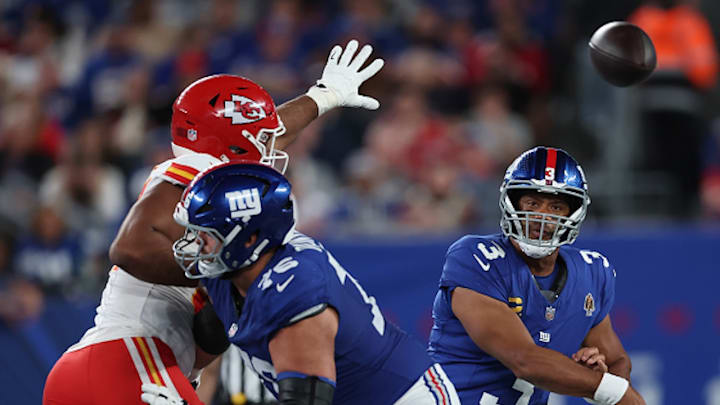 Russell Wilson’s struggles were on full display during the fourth quarter against the Chiefs. 