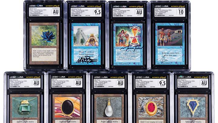 Magic: The Gathering Artist Proof Limited Edition (Beta) Set Magic: The Gathering Artist Proof Limited Edition (Beta) Set