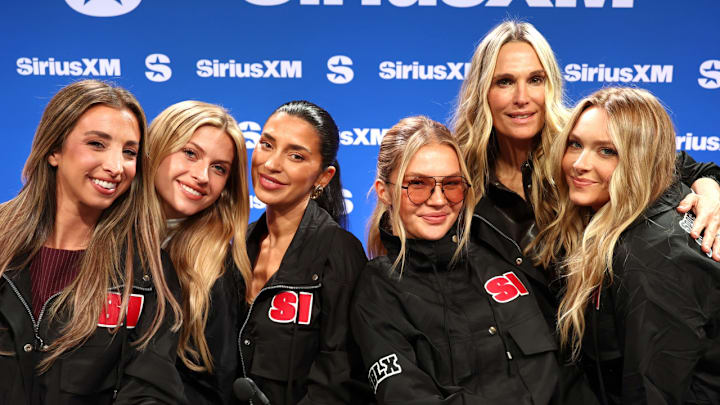 Katie Austin, XANDRA, Nicole Williams English, Ellie Thumann, Molly Sims, Camille Kostek