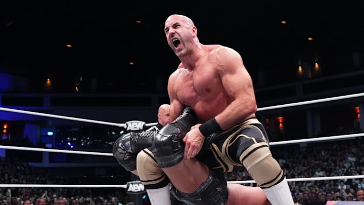 Claudio Castagnoli challenging for the AEW Continental Championship