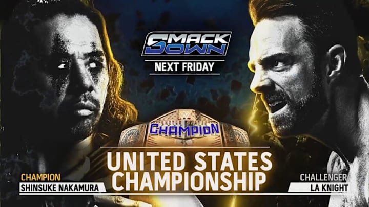 Shinsuke Nakamura vs. LA Knight for the United States Championship