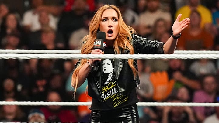 Becky Lynch believes there's a double-standard between the men and women.