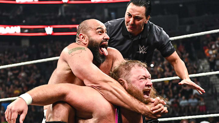 Rusev defeats Otis on Monday Night Raw