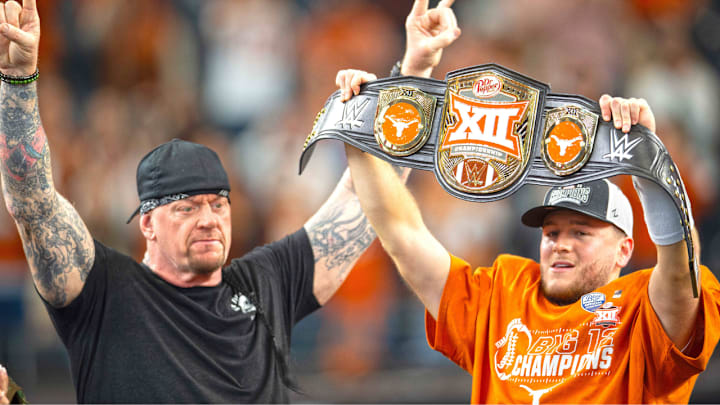 Undertaker & Quinn Ewers at Big 12 Title Game Undertaker & Quinn Ewers at Big 12 Title Game