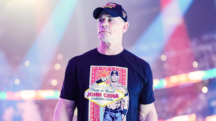 John Cena at WrestleMania 41 in Las Vegas
