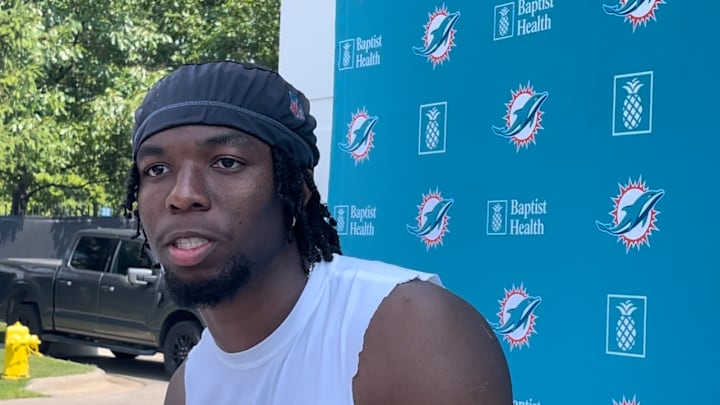 Miami Dolphins DB Ifeatu Melifonwu talked about facing his former team after the joint practices in Detroit Miami Dolphins DB Ifeatu Melifonwu talked about facing his former team after the joint practices in Detroit