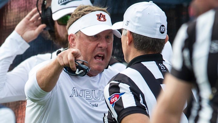 His last name may be Freeze, but Auburn's head coach has a warm seat entering his third season on the Plains. 