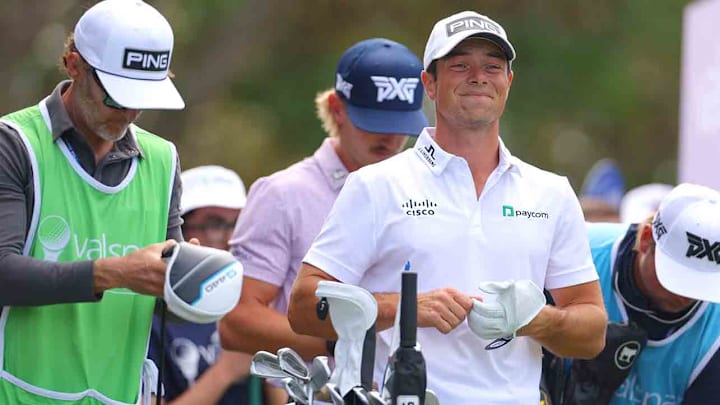 Hovland is off to a strong start at the Valspar.