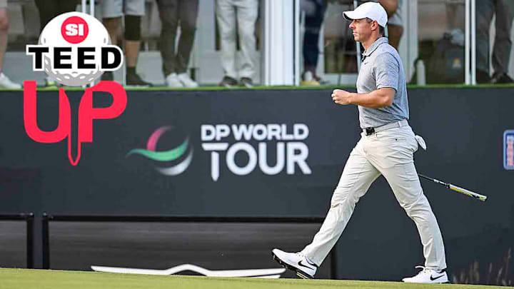 The DP World Tour was represented two weeks ago in discussions with the PGA Tour and Public Investment Fund (Rory McIlroy, pictured at this year's Genesis Scottish Open, was not).