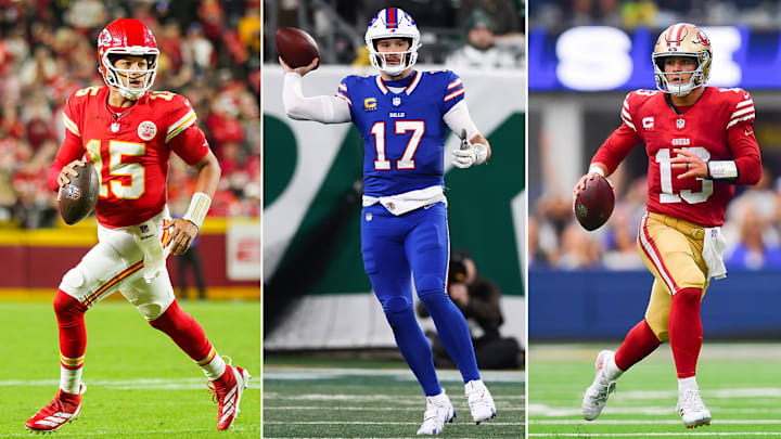 The Chiefs and Bills lead their respective divisions, while the 49ers are tied atop the NFC West.