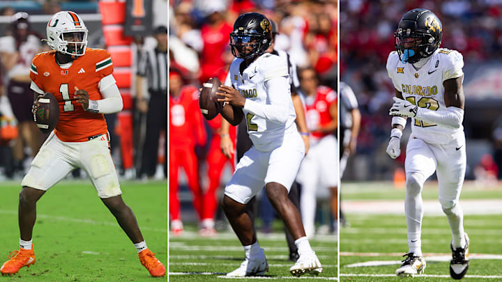 Ward seems to be a lock to go No. 1 in the draft. But it's up for debate where Sanders and Hunter land in the top picks. 