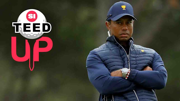 Tiger Woods, pictured during his 2019 Presidents Cup playing captaincy, is the first candidate that comes to mind for the U.S. Ryder Cup team in 2027.