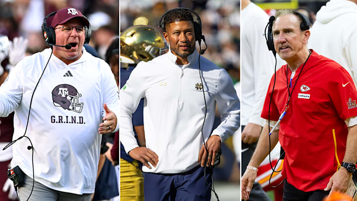 Mike Elko, Marcus Freeman and Steve Spagnuolo are among the many names that could come up in this coaching search.