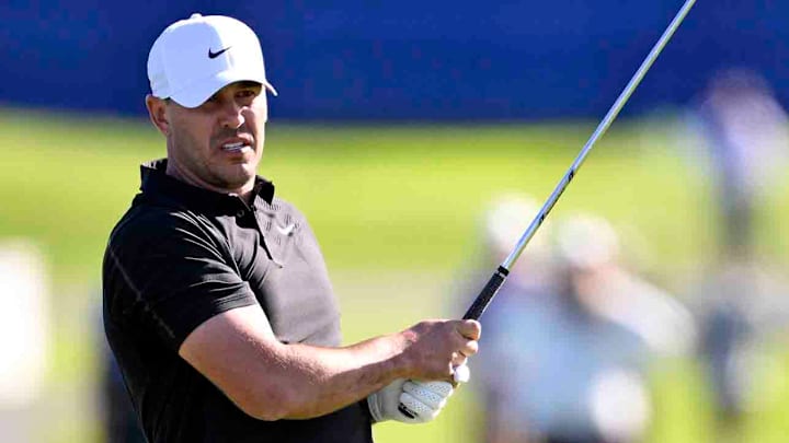 Brooks Koepka shot 1-over 73 in the first round of his return to the PGA Tour.