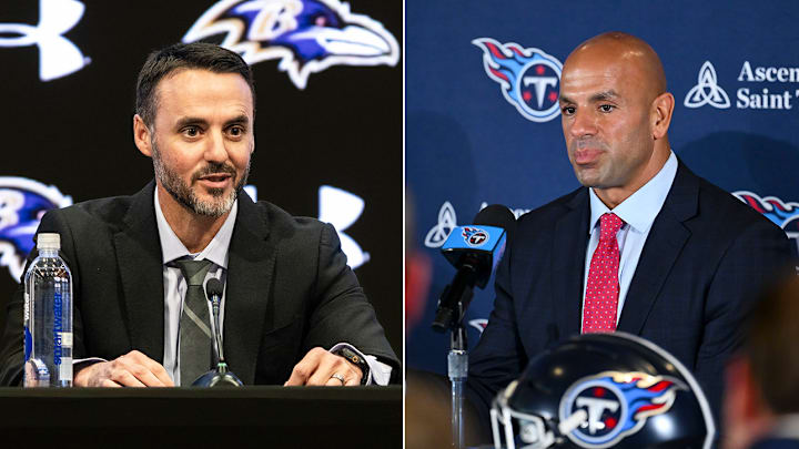 Jesse Minter and Robert Saleh will fill two of the 10 head coaching positions that saw turnover this offseason. Jesse Minter and Robert Saleh will fill two of the 10 head coaching positions that saw turnover this offseason.
