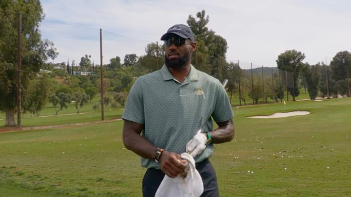 LeBron James decided to take a random shot at the Memphis Grizzlies while golfing in a now-viral video.