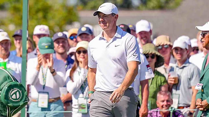 Rory McIlroy has shot 67-65 to start the 2026 Masters.