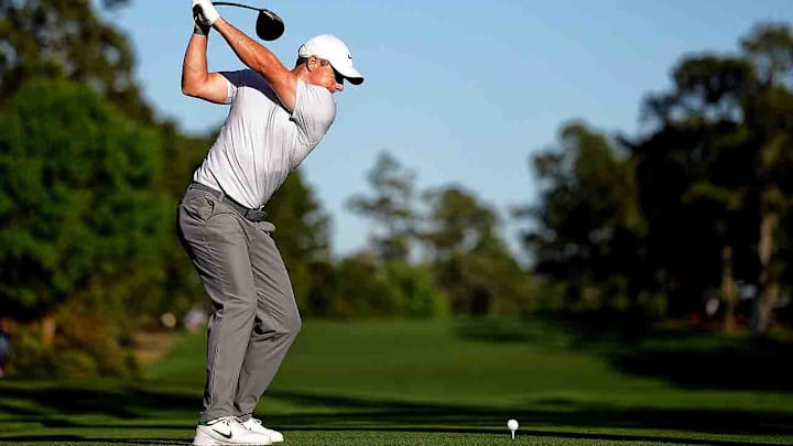 Rory McIlroy shot a 65 on Friday at Augusta. Rory McIlroy shot a 65 on Friday at Augusta.