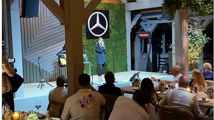 Maren Morris performed at a Masters event last week.