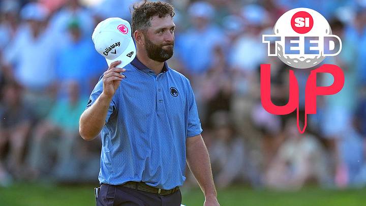 Jon Rahm tied for second at the PGA Championship. Jon Rahm tied for second at the PGA Championship.