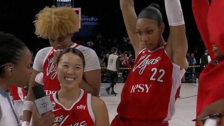 Aces guard Mai Yamamoto had the most wholesome WNBA interview of the season. Aces guard Mai Yamamoto had the most wholesome WNBA interview of the season.