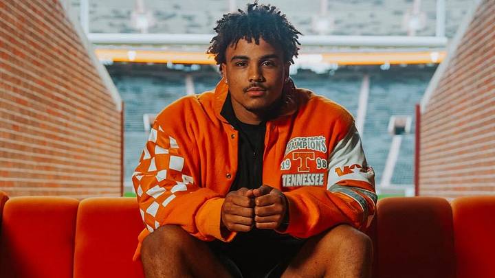 Kedric Golston on his official visit