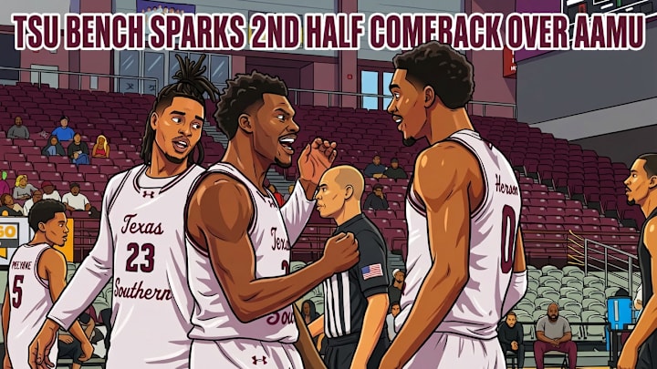 Texas Southern Bench Sparks 2nd Half Comeback Over Alabama A&M