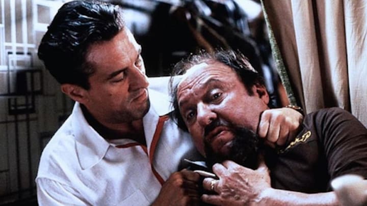 Robert De Niro and Chuck Low in 'Goodfellas' (1990).