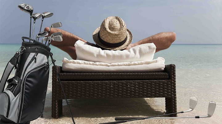 Golfers should kick back after every major.