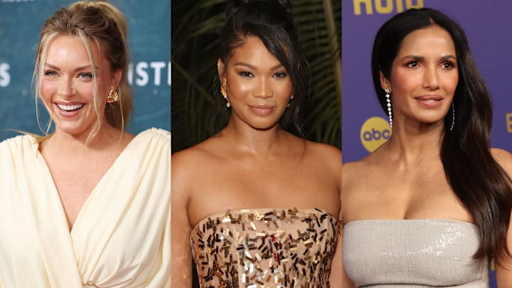 Camille Kostek, Chanel Iman and Padma Lakshmi