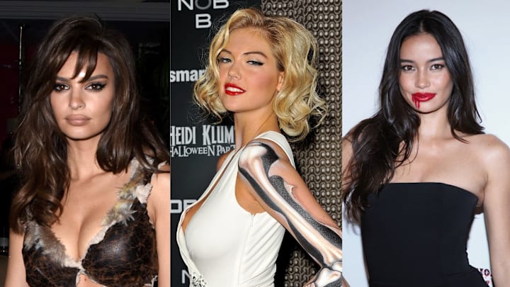 Emily Ratajkowski, Kate Upton and Kelsey Merritt