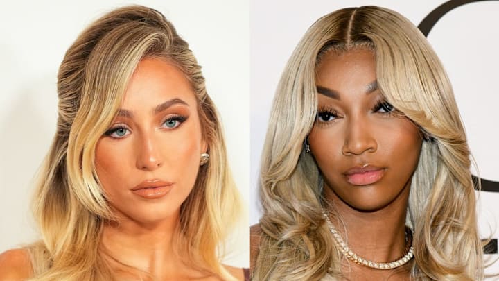 Alix Earle and Angel Reese Alix Earle and Angel Reese