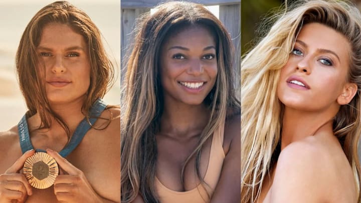 Ilona Maher, Gabby Thomas and Xandra Pohl